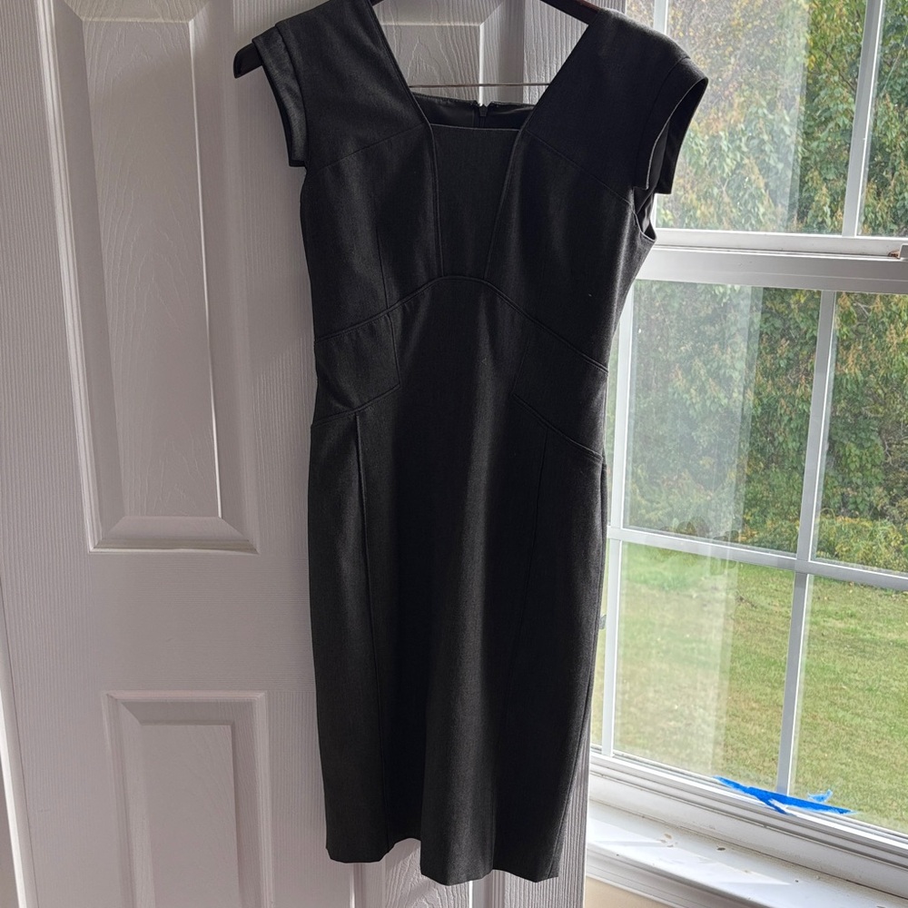 ANTONIO MELANI Black Midi Dress